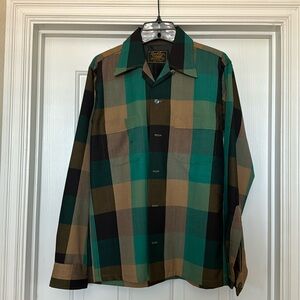 VINTAGE Sportsman Wool Blouse